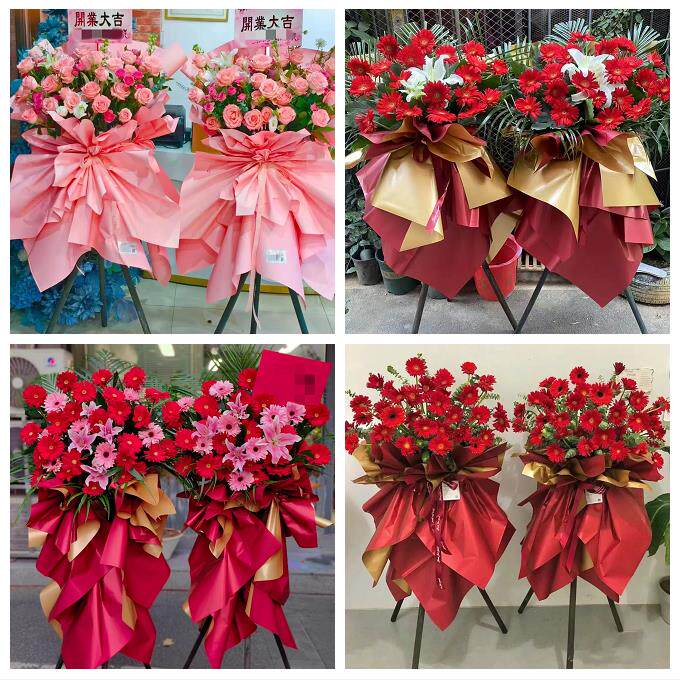 送武汉市江夏区黄陂区新洲区同城花店鲜花大麦新店开业花篮送朋友