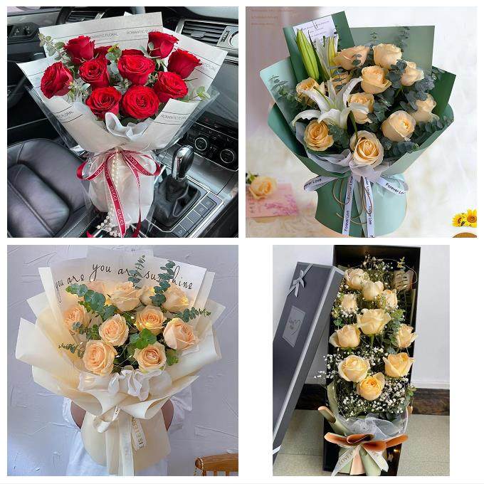 山西阳泉城区矿区郊区平定盂县同城鲜花店玫瑰草莓花束送女友闺蜜