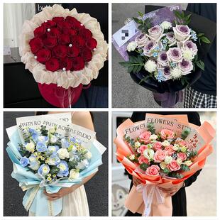 辽宁营口市站前西市区鲅鱼圈区同城花店送女朋友玫瑰订生日鲜花束