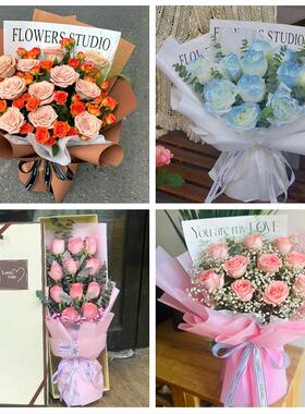 北京市东城东华门景山交道口鲜花店同城送女朋友闺蜜女神节红玫瑰
