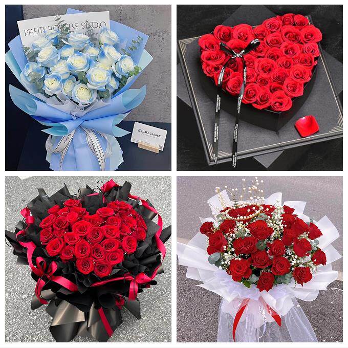 四川南充市顺庆区高坪区嘉陵区鲜花店同城配送老婆女友情人节玫瑰