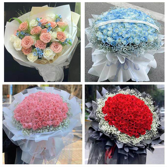 锦州市黑山县义县凌海北镇市花店同城配送女友生日情人节玫瑰花束