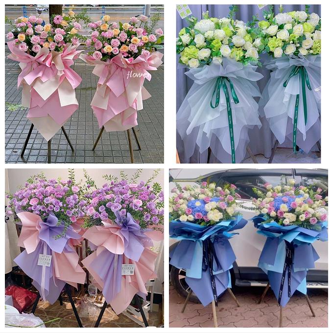 山东淄博周村区桓台高青沂源县同城鲜花店开业花篮送新店公司乔迁