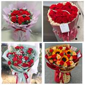 山西朔州市应县右玉县怀仁县同城鲜花店订38妇女节康乃馨百合花束