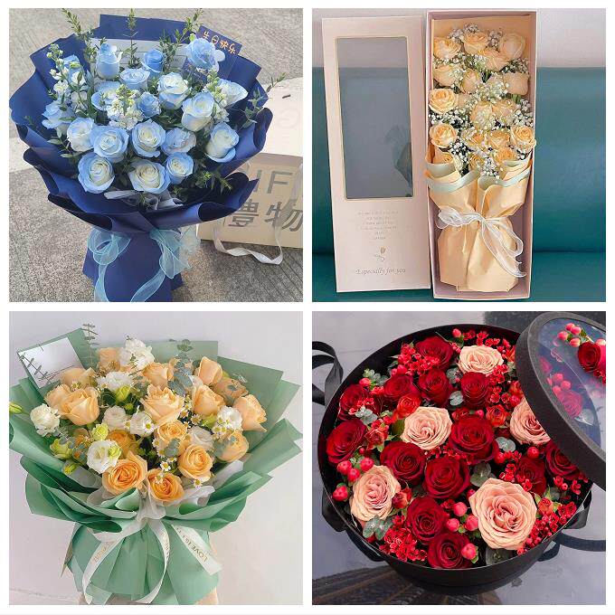 山东淄博周村区桓台高青沂源县同城花店情人节送女友老婆玫瑰鲜花