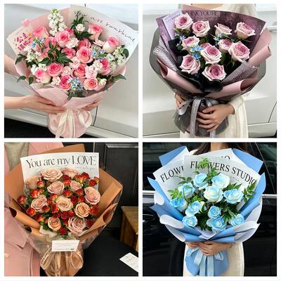 河北保定市顺平县博野县涿州市鲜花店同城配送女友七夕情人节玫瑰