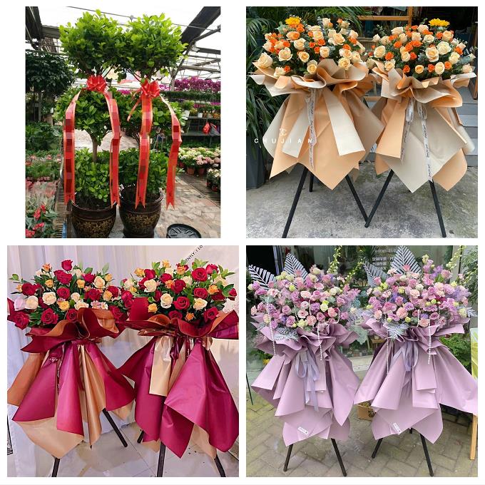 送岳阳市岳阳县华容县湘阴县同城花店订鲜花大麦开业花篮店铺开张