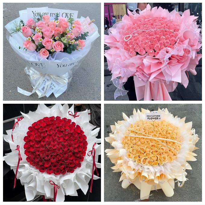 江苏徐州市鼓楼云区龙区贾汪区同鲜花店情人节送玫瑰表白女友老婆
