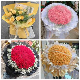上海市浦东新区南汇新城康桥镇同城鲜花店情人节玫瑰表白女友老婆