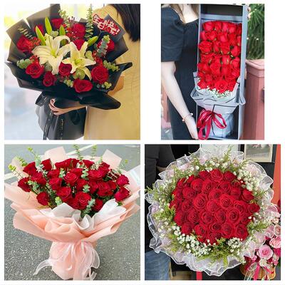 天津市津南区小站双港镇辛庄镇同城鲜花店情人节玫瑰表白女友老婆