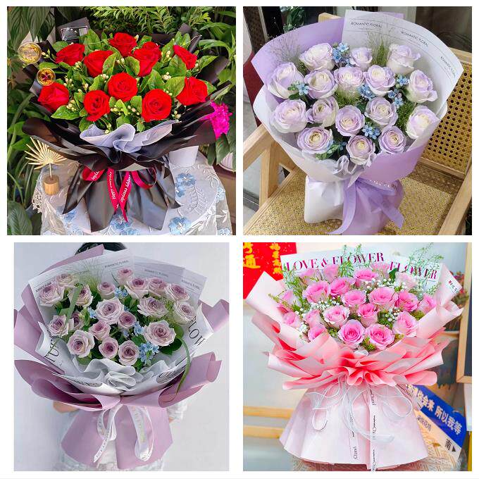 云南昆明市富民宜良石林嵩明县鲜花店同城配送玫瑰闺蜜女友婆生日