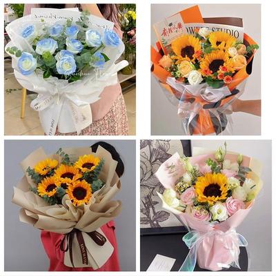 送济南市天桥区历城区章丘市同城鲜花店父亲节向日葵花束毕业典礼