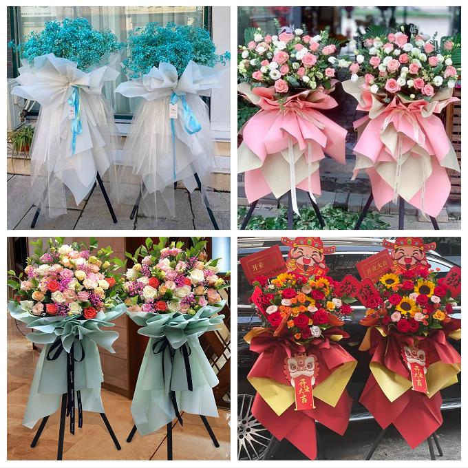 上海市浦东新区周家渡街塘桥鲜花店同城配送朋友乔迁新店开业花篮
