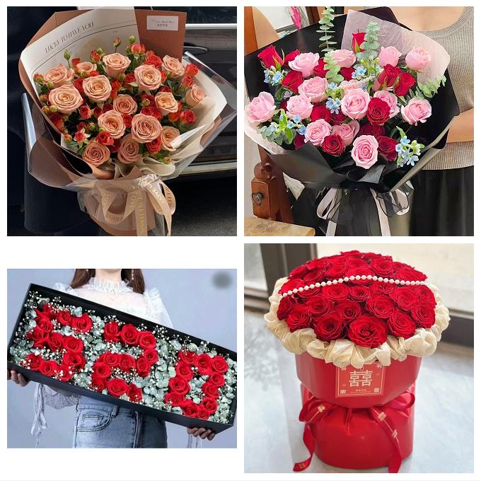 山东济南市历下区市中区槐荫区同城鲜花店送老婆玫瑰表白女友生日