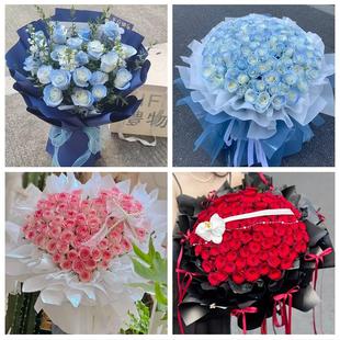 山东临沂市沂南县郯城县沂水县同城花店情人节送女友老婆玫瑰鲜花