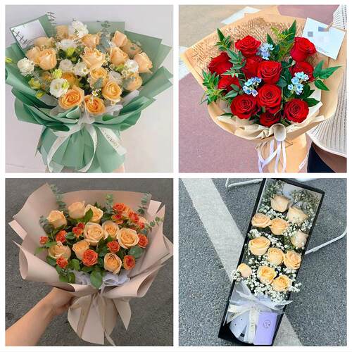 铜川市王益区印台耀州区宜君县同城花店情人节送女友老婆玫瑰鲜花