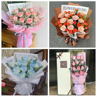 聊城东昌府区阳谷茌平县莘县鲜花店同城送女朋友闺蜜女神节红玫瑰