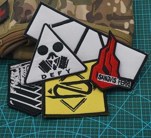 少女前线阵营标志 格里芬 404小队刺绣魔术贴章臂章马甲背包贴章