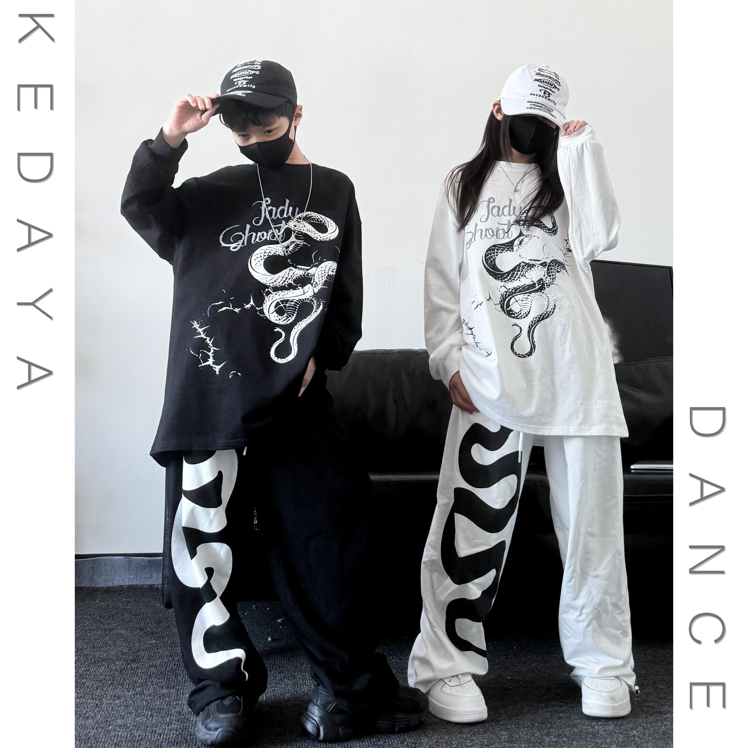 男女童少儿街舞潮酷套装