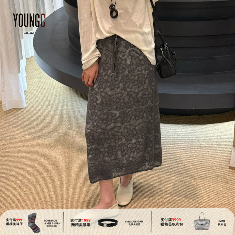 ECRIVAIN 设计师品牌 25AW【半透提花针织半裙】 YOUNGC买手店