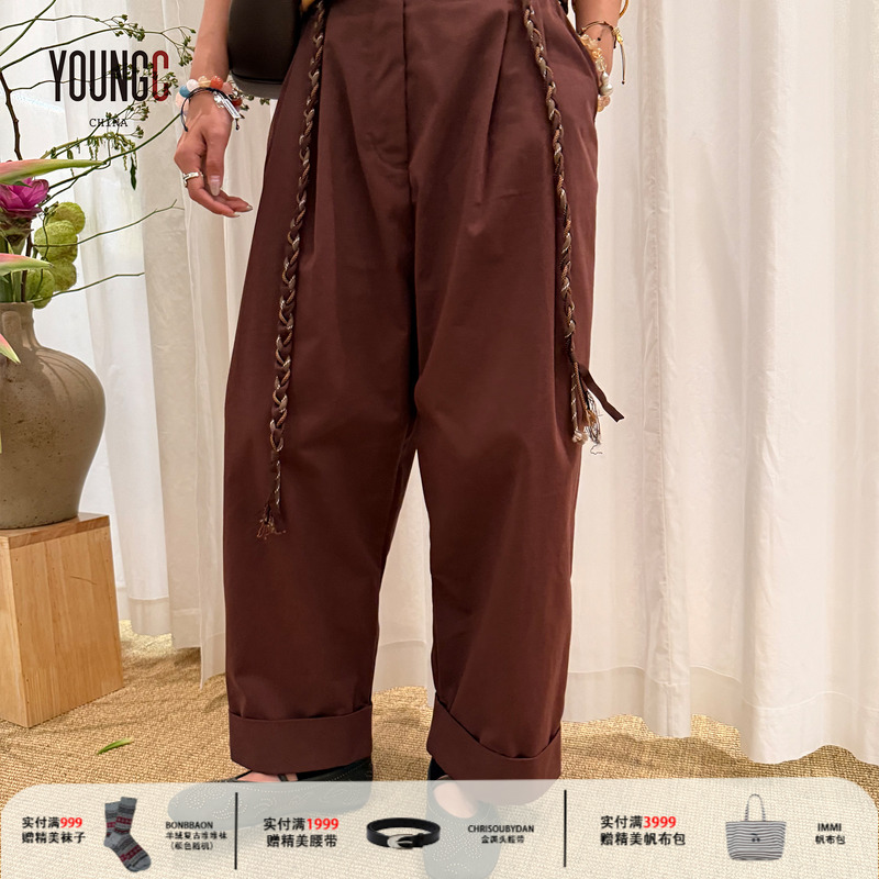 RAW STONE设计师品牌【宽松版型棉质西裤】YOUNGC买手店