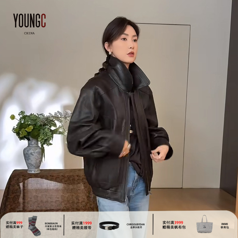 ETHOS 设计师品牌【荔枝纹夹克外套】 YOUNGC买手店