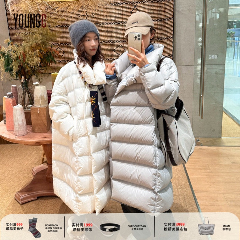 SYUGNA【叠门襟长款羽绒服】no退可换 YOUNGC买手店