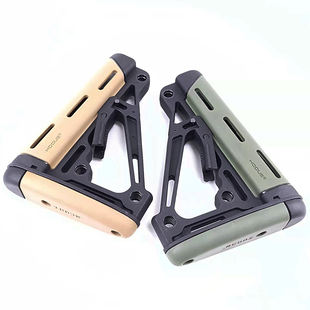 HOGUE后托 黑/沙/军绿 尼龙+软胶AEG精品后托 sr16