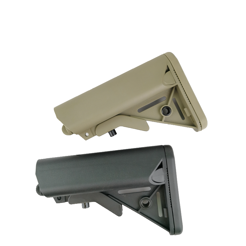 尼龙后托锦明89精击SLR激趣416锋加盛M4短突尾托软弹装饰件