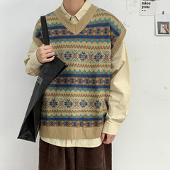 Trendy cool winter loose bottomed shirt men's collar couple lazy style T-shirt