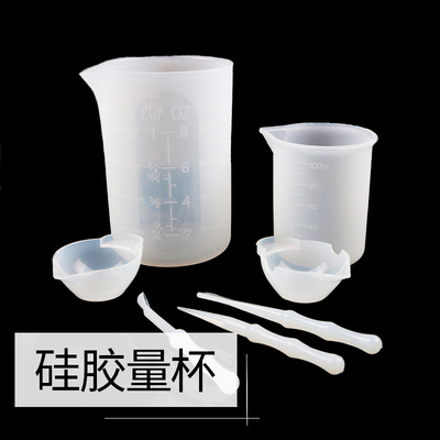 diy多多乐免洗量杯搅拌棒树脂胶