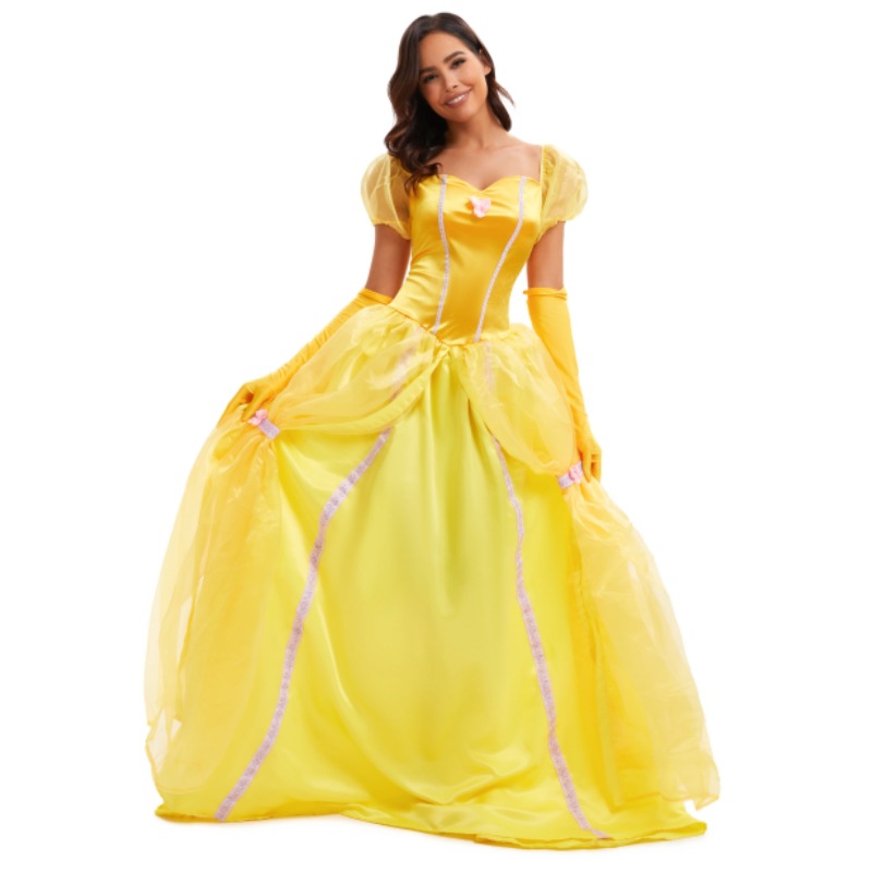 万圣节服装跨境批发美女与野兽贝