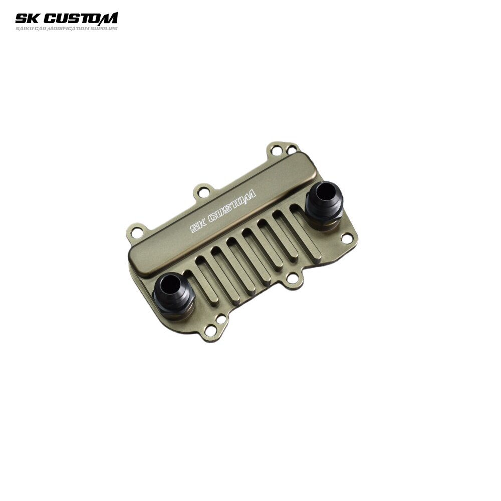 SK CUSTOM 适用于奔驰M133机油散热器油饼风冷散热油饼替换水冷款