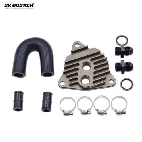 适用于沃尔沃S60/90 XC40/90 V60变速箱油饼 8AMT波箱散热底座
