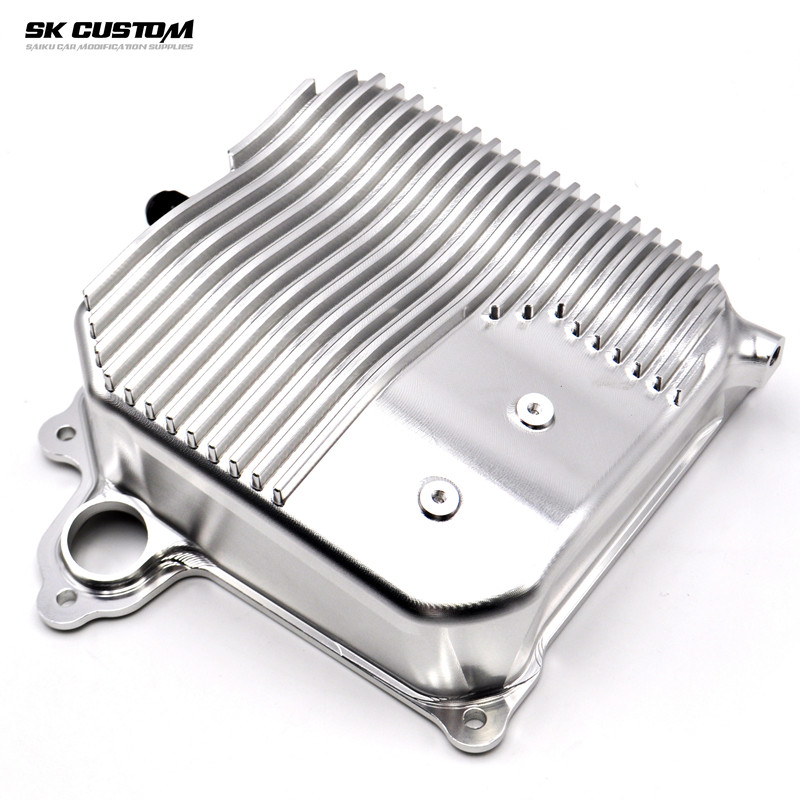 SK CUSTOM适用大众奥迪DSG 6速变速箱油底壳 02E DQ250铝波箱油盘