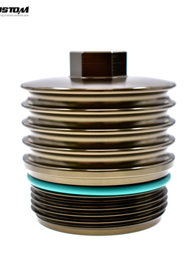 适用宝马B38 B46 B47 B48发动机改装铝合金机油滤清器外壳 滤芯盖