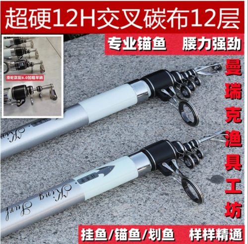 可视锚鱼竿锚杆超硬碳素大物远投