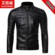皮衣机车修身 2022新款 春秋男士 夹克帅气青年潮流立领休闲学生外套