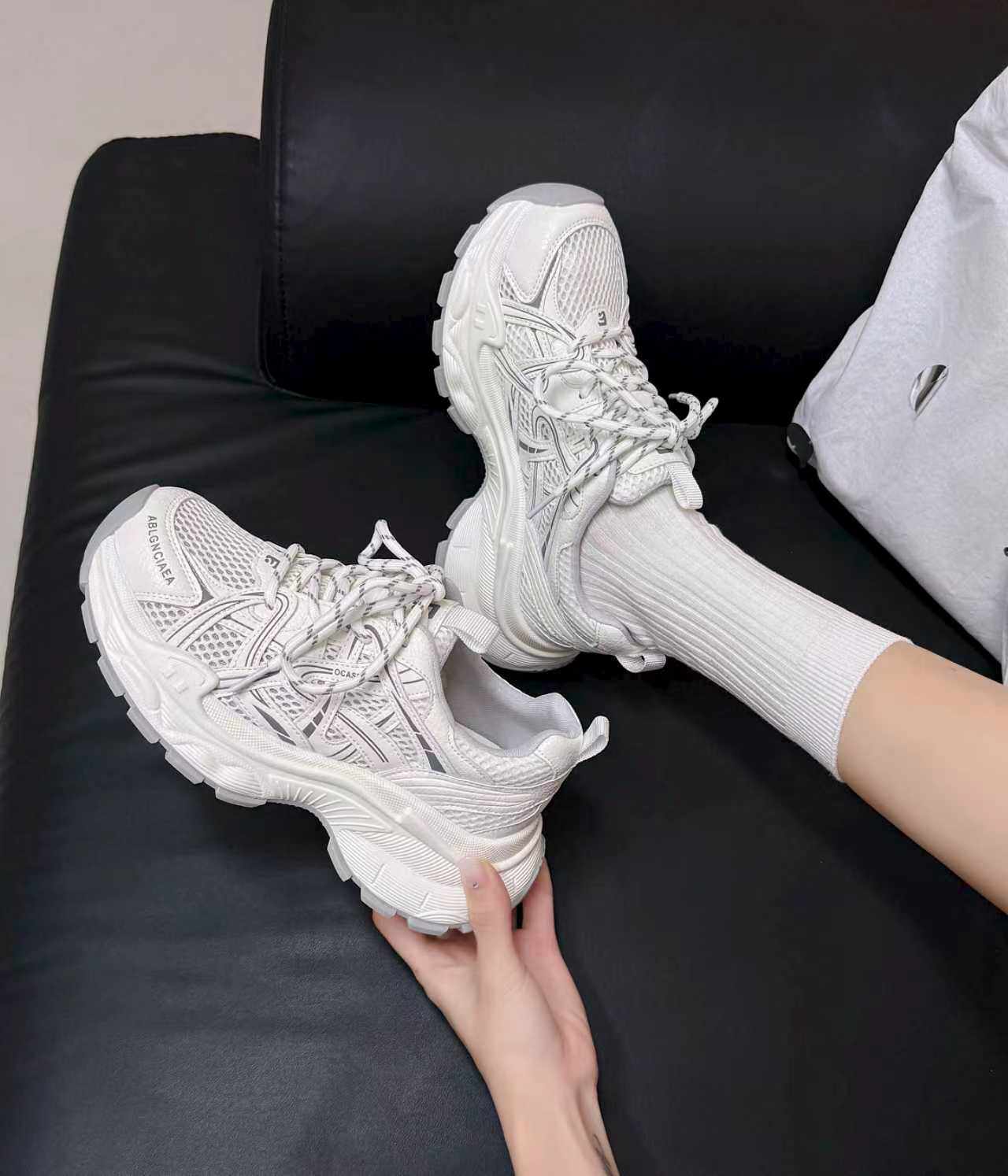 厚底老爹鞋女2026年春夏季新款网面透气休闲鞋软底运动鞋超火百搭