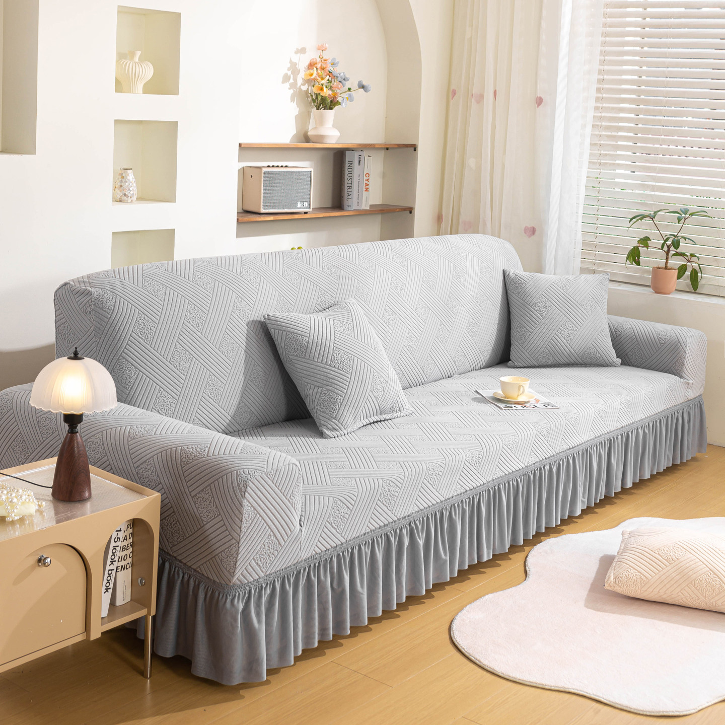 沙发垫四季通用防滑加厚客厅三人一字直排皮沙发套罩全包盖巾全包,居家布艺,沙发垫,淘宝优惠券,粉丝福利购,淘宝优惠卷