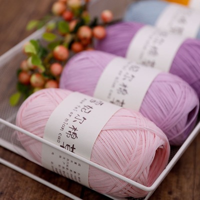 雪妃尔棉草纯棉线毛线包包帽子