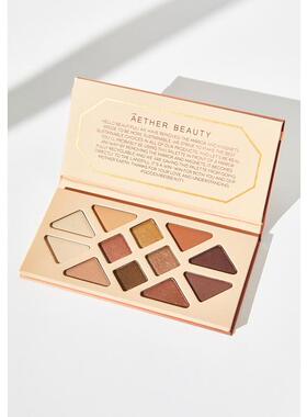 现美国小众AetherBeauty眼影盘SummerSolstice玫瑰紫红持久上色