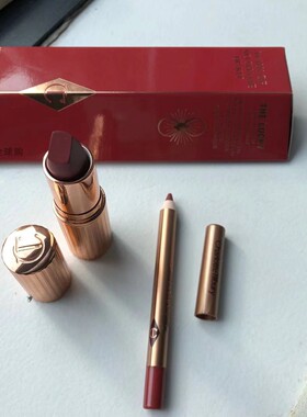 美国购Charlotte Tilbury唇膏CT口红唇线笔套装walk of no shame