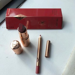 美国购Charlotte Tilbury唇膏CT口红唇线笔套装walk of no shame
