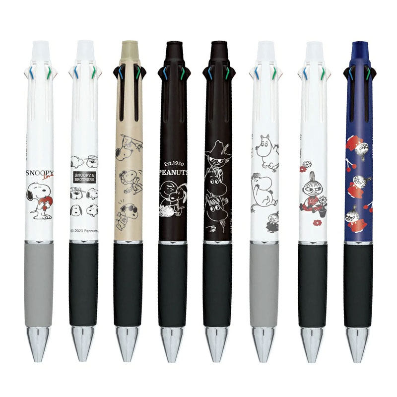 三菱姆明款顺滑中油4+1圆珠笔