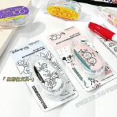 kokuyo国誉迪士尼联名萌趣庆典限定手账专用点点胶双面胶可换替芯