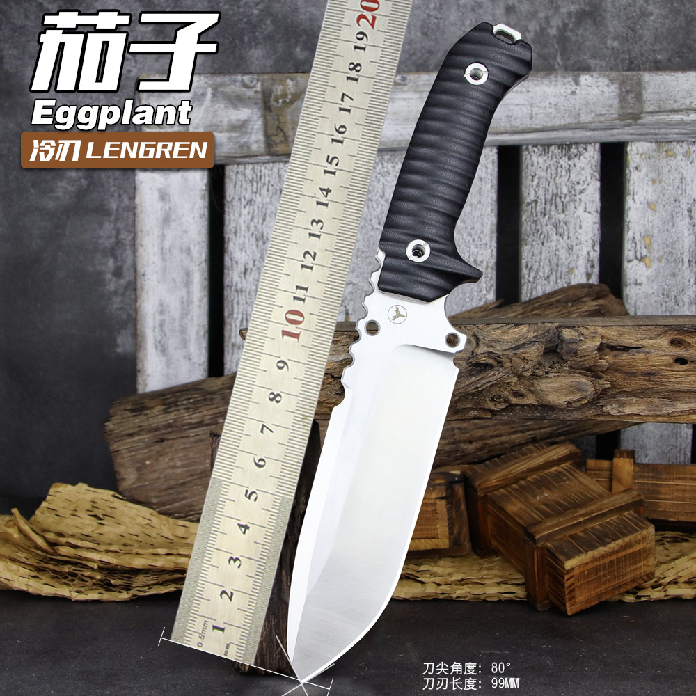 冷刃户外排障刀高硬度锋利持久