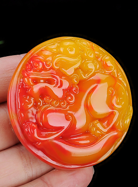 新疆和田玉彩玉招财貔貅皮带扣腰带扣男款玉石腰带挂件瑞兽麒麟