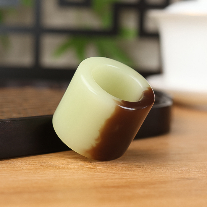 新疆和田玉糖玉扳指男款