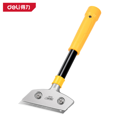 deli得力加长型玻璃刮污铲刀瓷砖地板美缝除胶铲DL4725 4726 4727